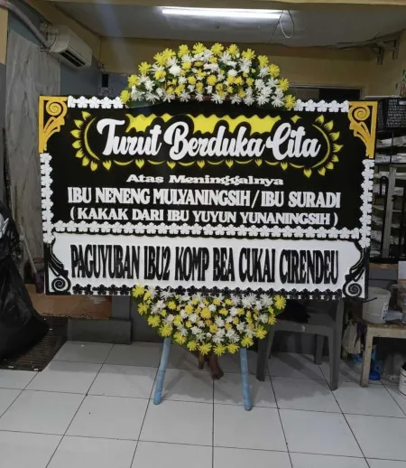 Papan Bunga Duka Bandungan