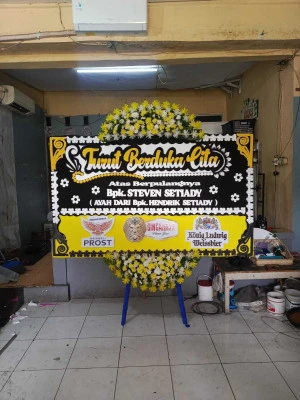 Papan Bunga di Bandungan
